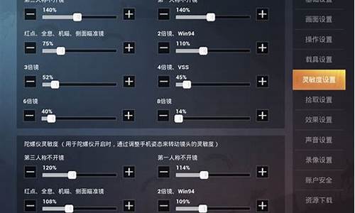 和平精英灵敏度设置不求人_和平精英灵敏度