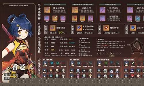 原神香菱武器圣遗物搭配_原神香菱的武器和