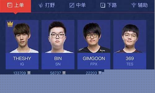 lol全明星赛投票_lol全明星赛投票地