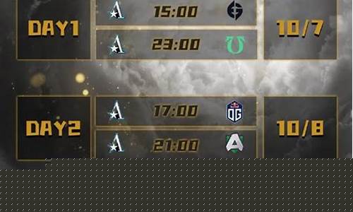 ti7赛程_ti7赛程图