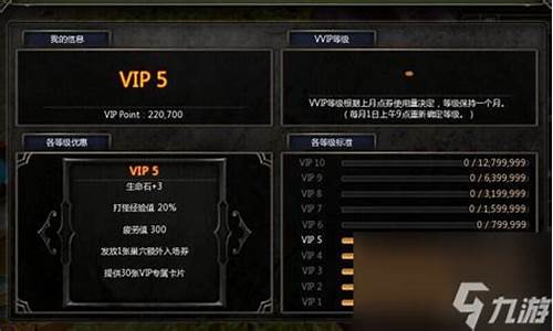龙之谷vip等级查询_龙之谷vip等级