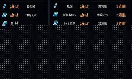 家族游戏名字大全排行榜_家族游戏名字大全排行榜图片
